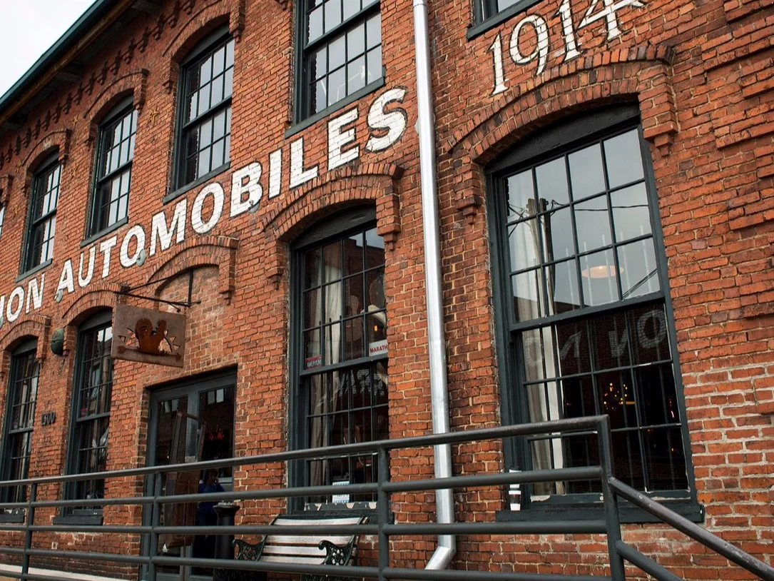 Victory Tattoo building exterior in The Nations, Nashville